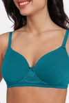 Zivame Padded Non Wired 3/4th Covarage Backless Bra - Exotic Plume — thumbnail 4